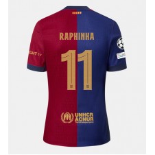 Barcelona Raphinha Belloli #11 Hemmatröja 2024-25 Korta ärmar